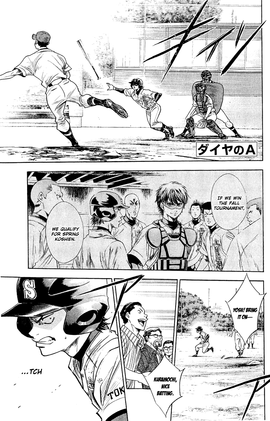 Daiya no A Chapter 233 page 3 - Chapter 233: Just Do It
