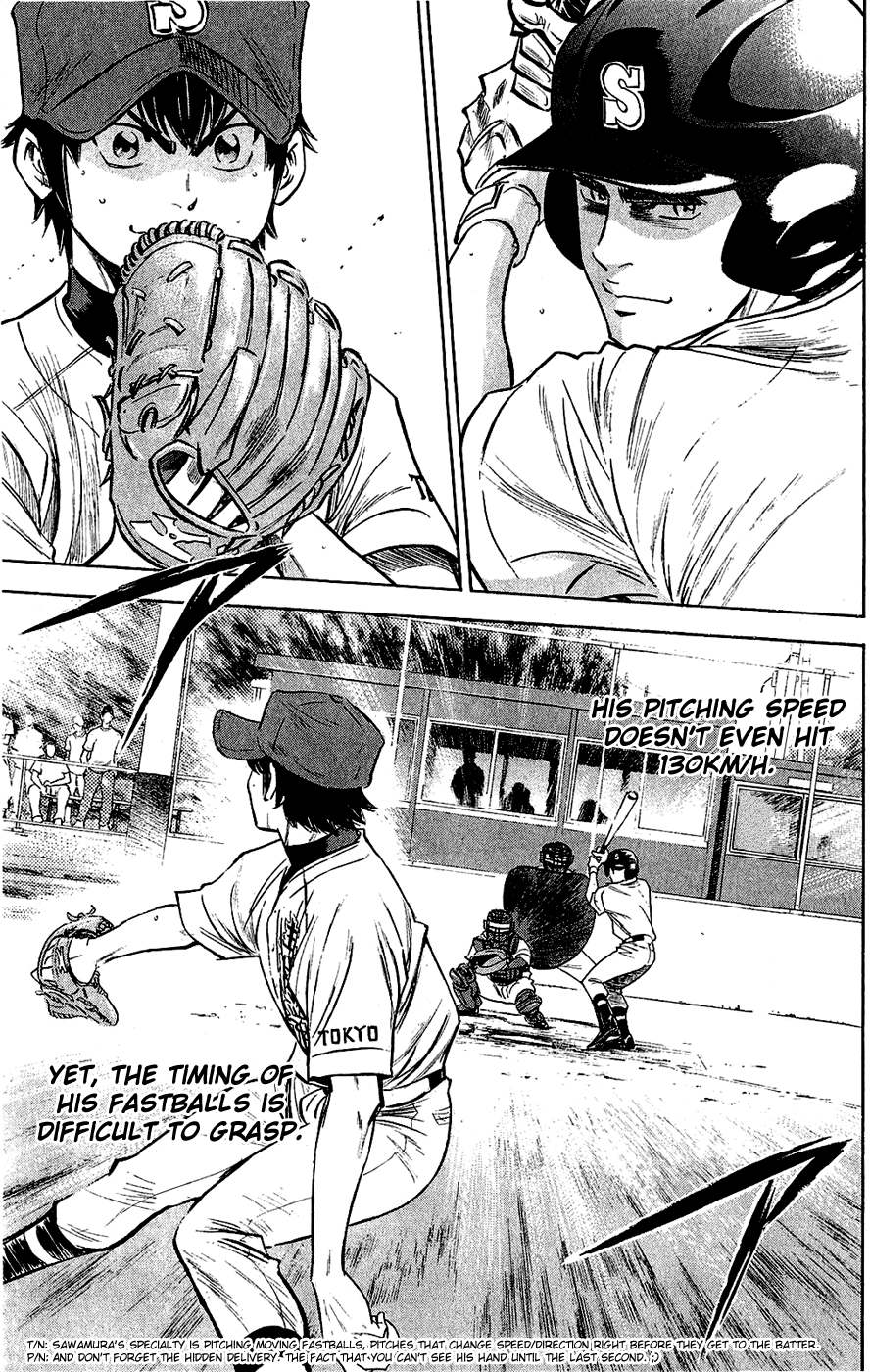 Daiya no A Chapter 235 page 9 - Chapter 235: From the fingertips