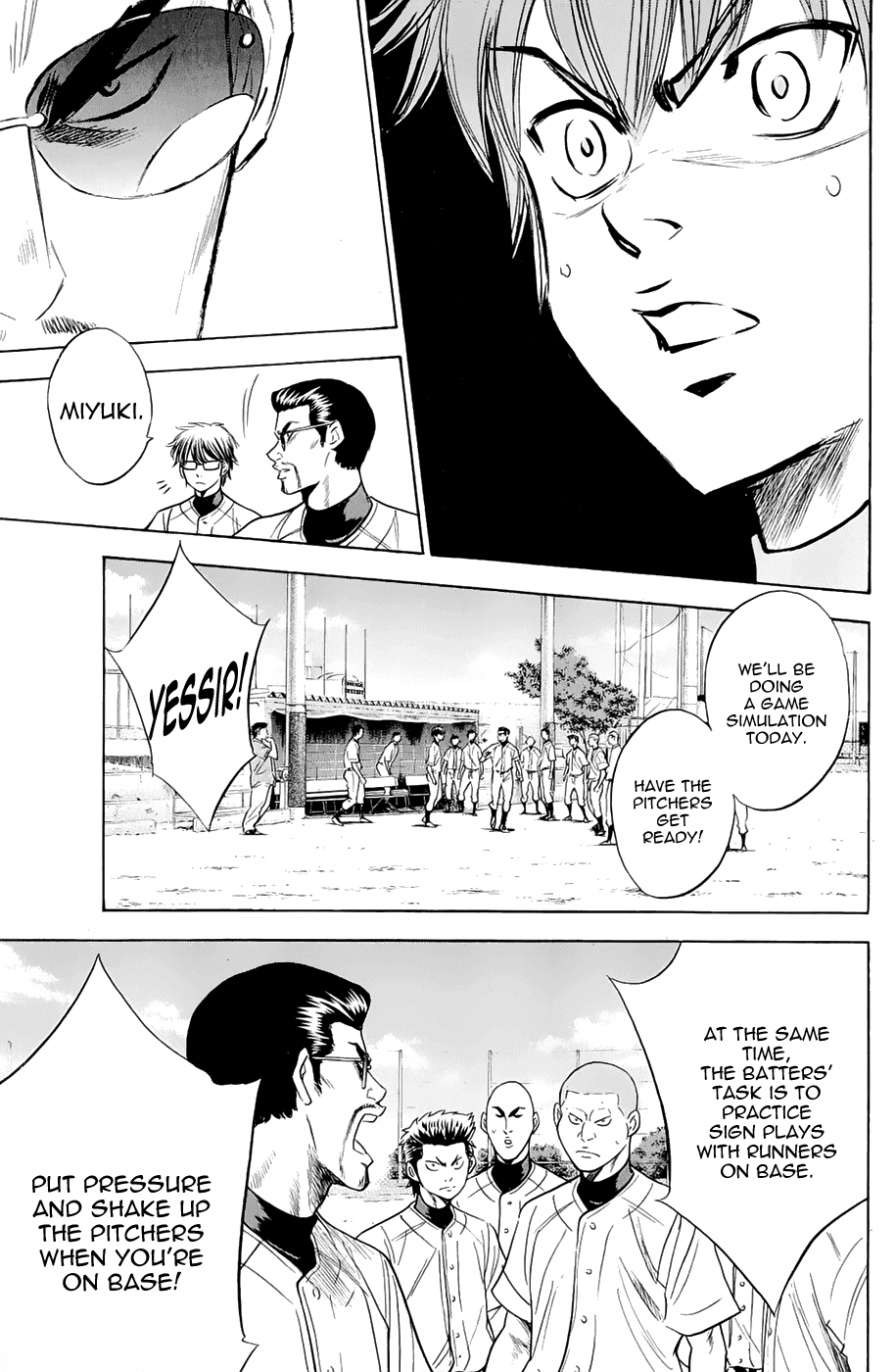 Daiya no A Chapter 239 page 11 - Chapter 239: Stumbingly
