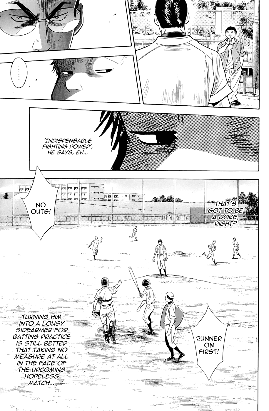 Daiya no A Chapter 239 page 13 - Chapter 239: Stumbingly