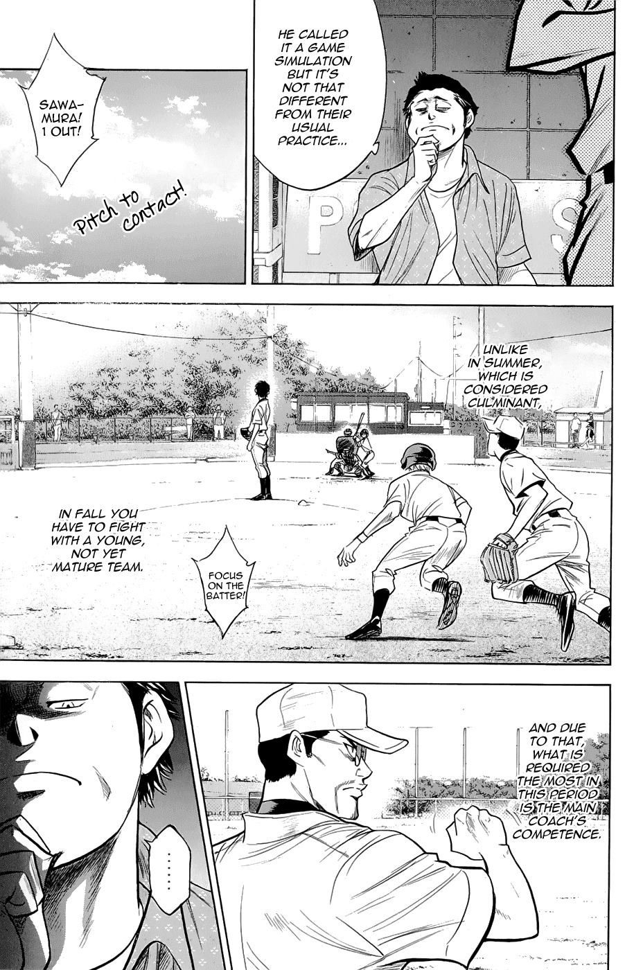 Daiya no A Chapter 239 page 17 - Chapter 239: Stumbingly