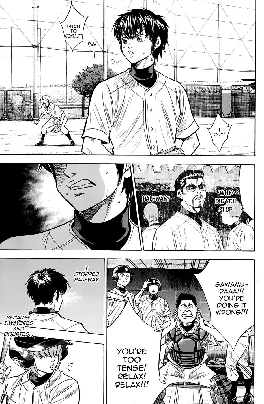 Daiya no A Chapter 239 page 19 - Chapter 239: Stumbingly