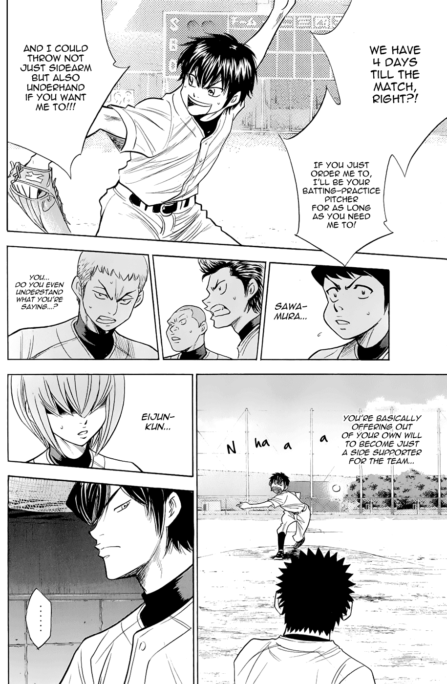 Daiya no A Chapter 239 page 8 - Chapter 239: Stumbingly