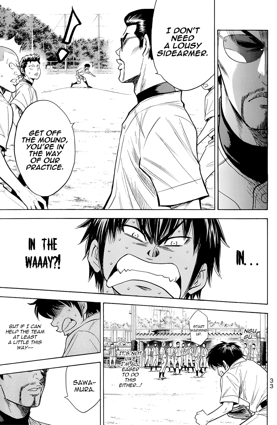 Daiya no A Chapter 239 page 9 - Chapter 239: Stumbingly
