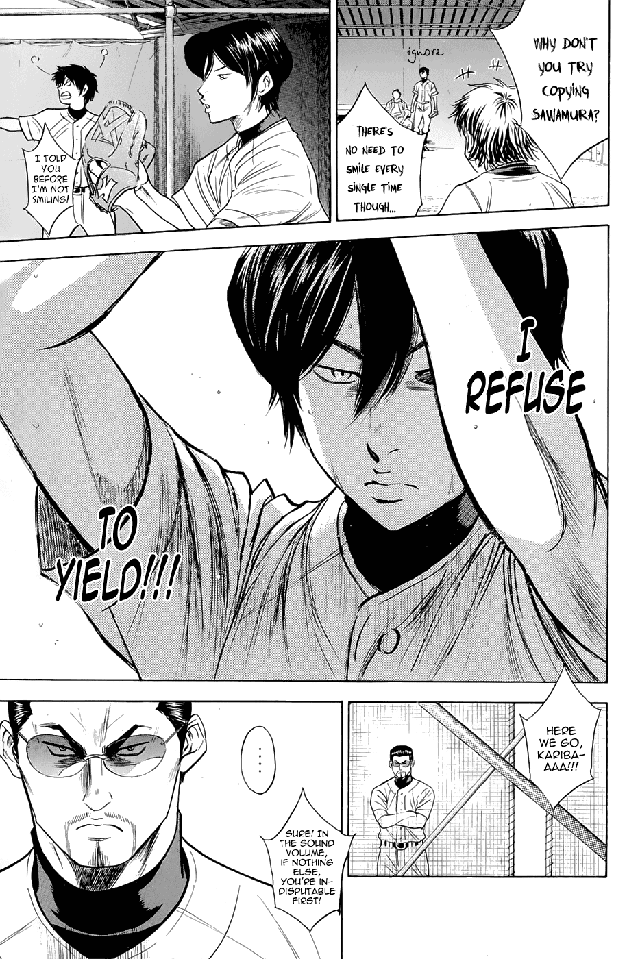 Daiya no A Chapter 241 page 13 - Chapter 241: That Sound Like A