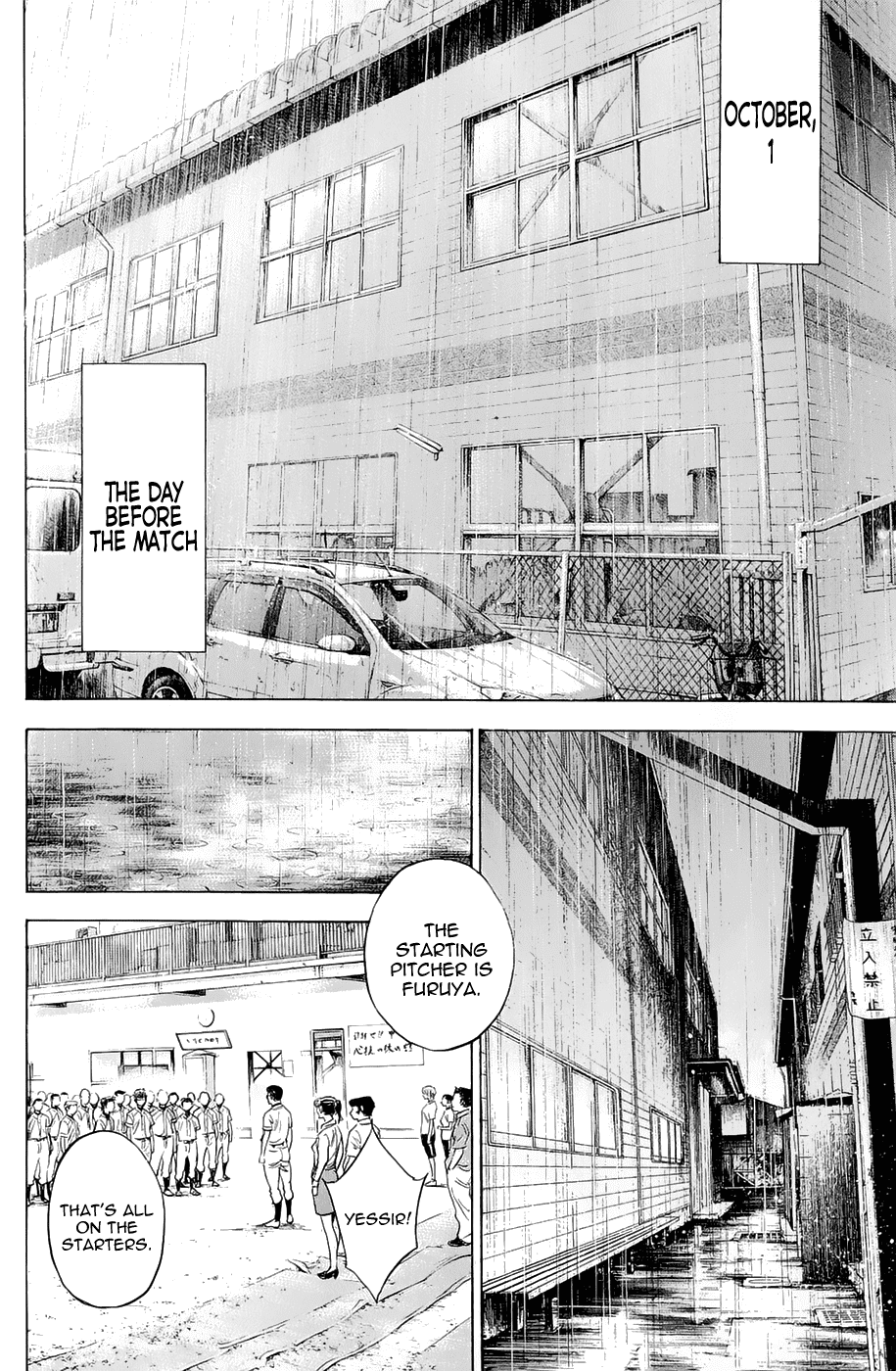 Daiya no A Chapter 241 page 14 - Chapter 241: That Sound Like A