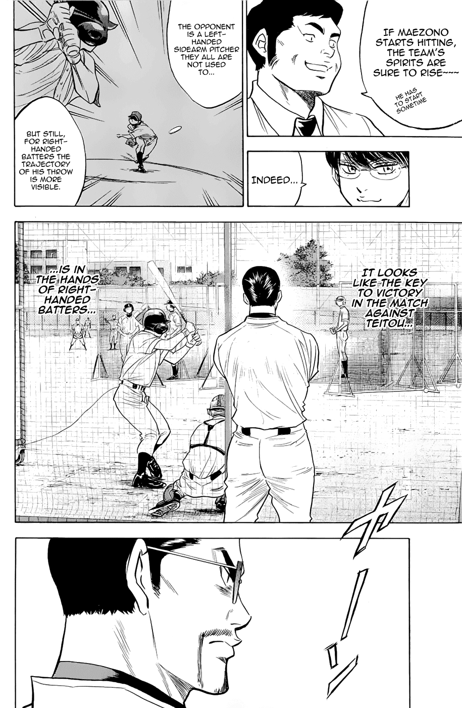 Daiya no A Chapter 241 page 8 - Chapter 241: That Sound Like A