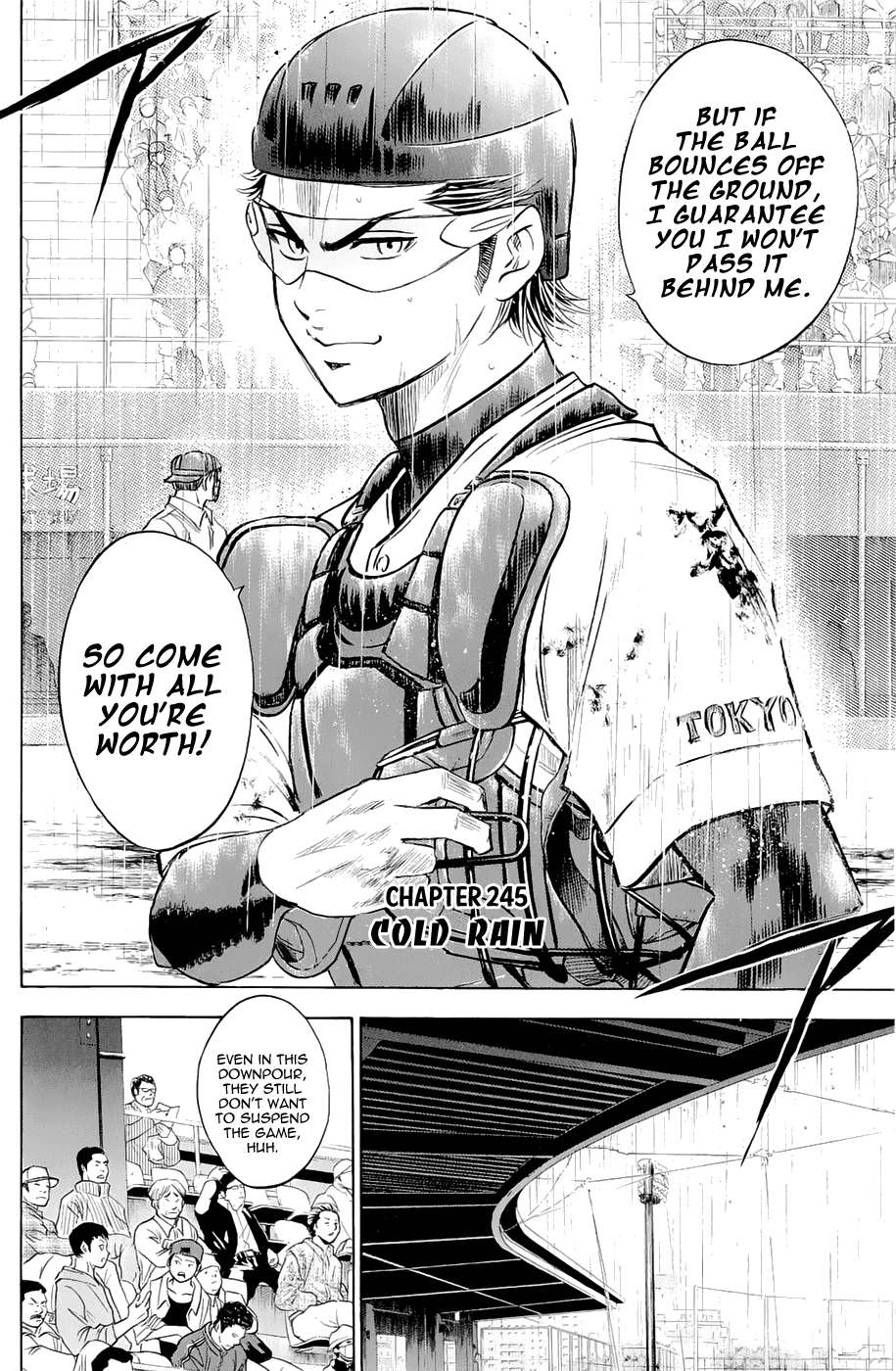 Daiya no A Chapter 245 page 4 - Chapter 245: Cold Rain