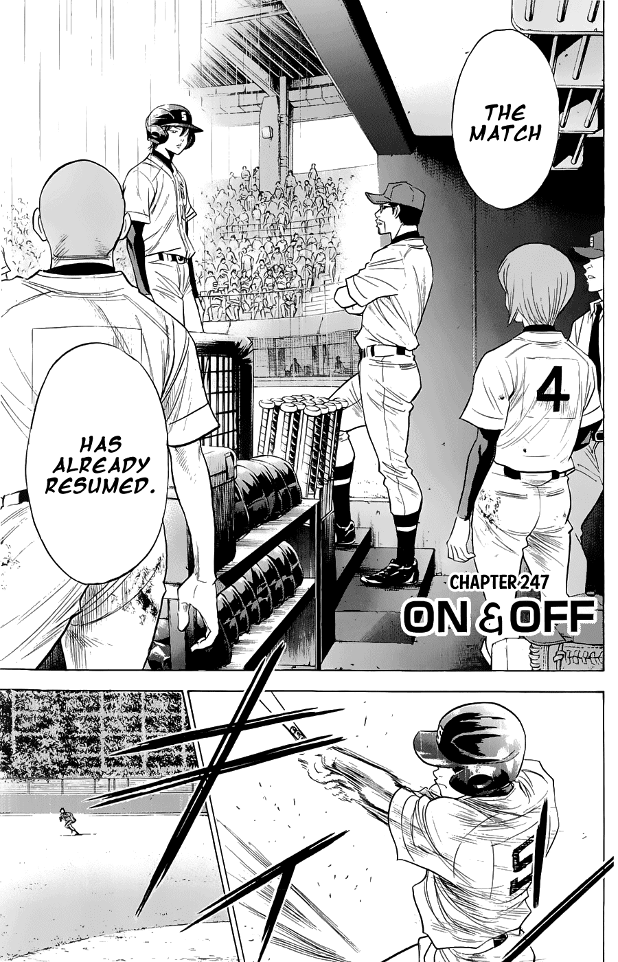 Daiya no A Chapter 247 page 6 - Chapter 247: On & Off