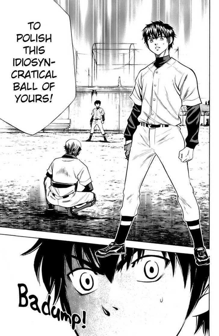 Daiya no A Chapter 25 page 9 - Chapter 25 : Polish the Idiosyncratical Ball