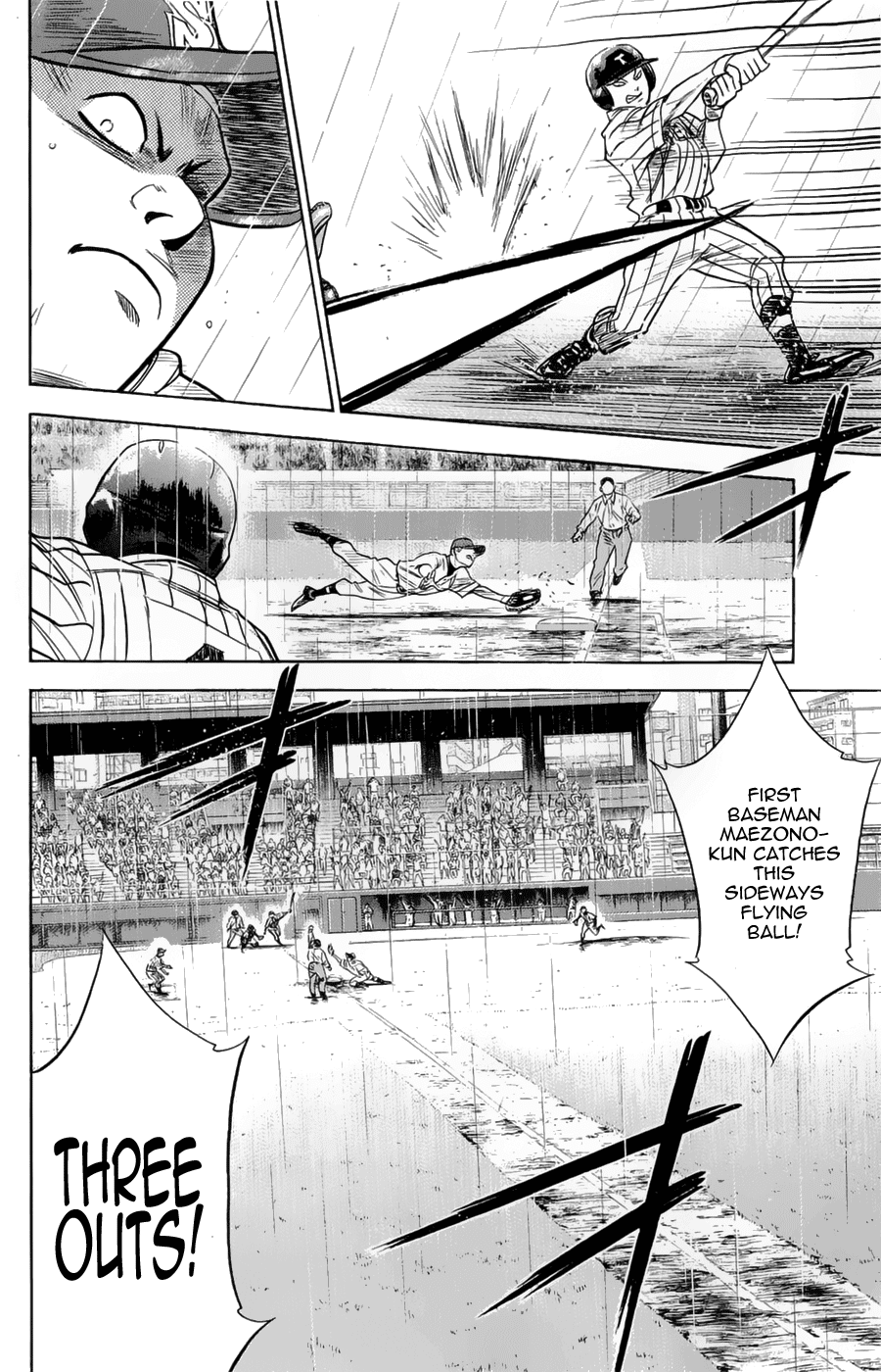Daiya no A Chapter 251 page 10 - Chapter 251: Resounding Rain