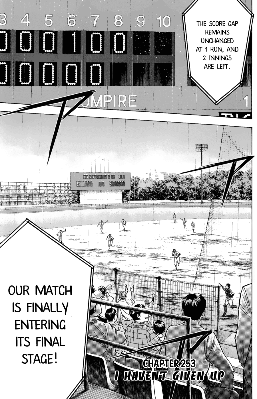 Daiya no A Chapter 253 page 3 - Chapter 253: We Can't Give Up