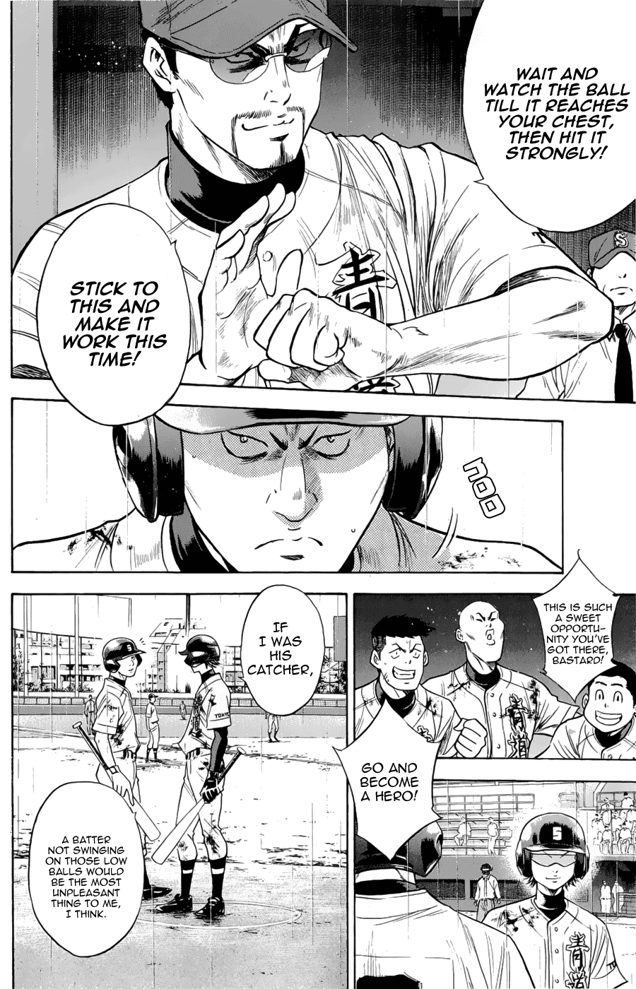 Daiya no A Chapter 254 page 14 - Chapter 254: Game Dispute