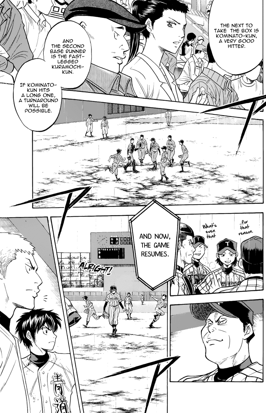 Daiya no A Chapter 254 page 9 - Chapter 254: Game Dispute