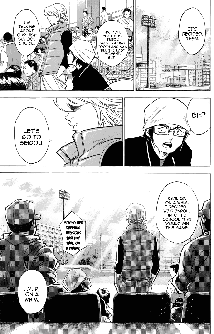 Daiya no A Chapter 256 page 16 - Chapter 256: Scenery