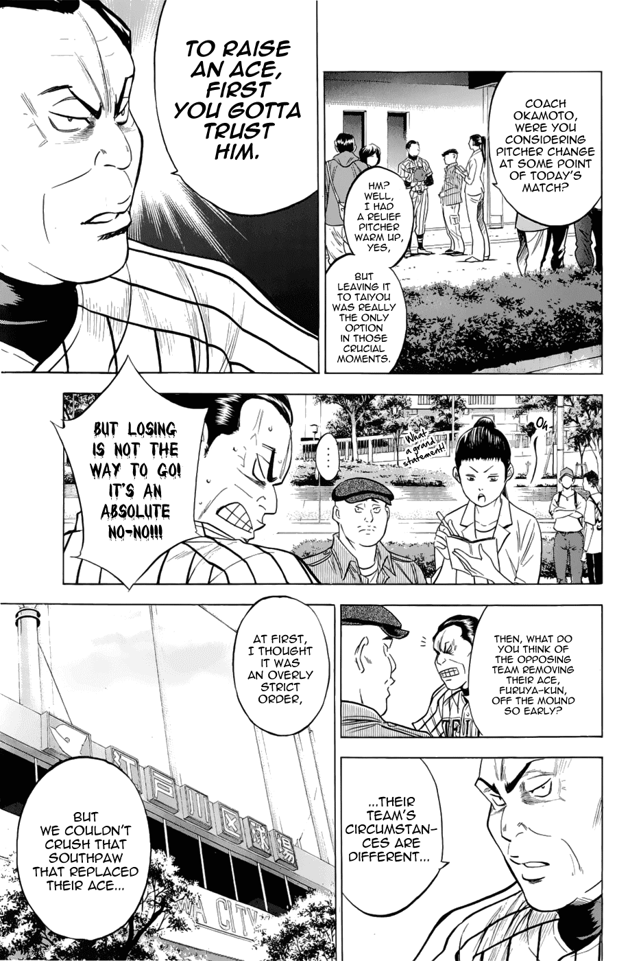 Daiya no A Chapter 256 page 18 - Chapter 256: Scenery