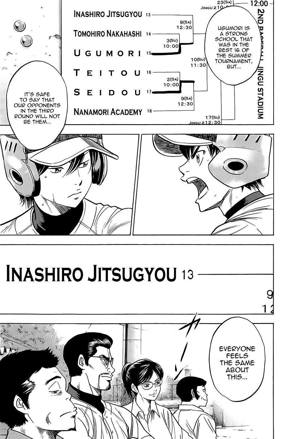Daiya no A Chapter 258 page 17 - Chapter 258: Stone