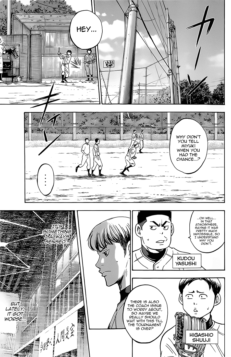 Daiya no A Chapter 258 page 19 - Chapter 258: Stone