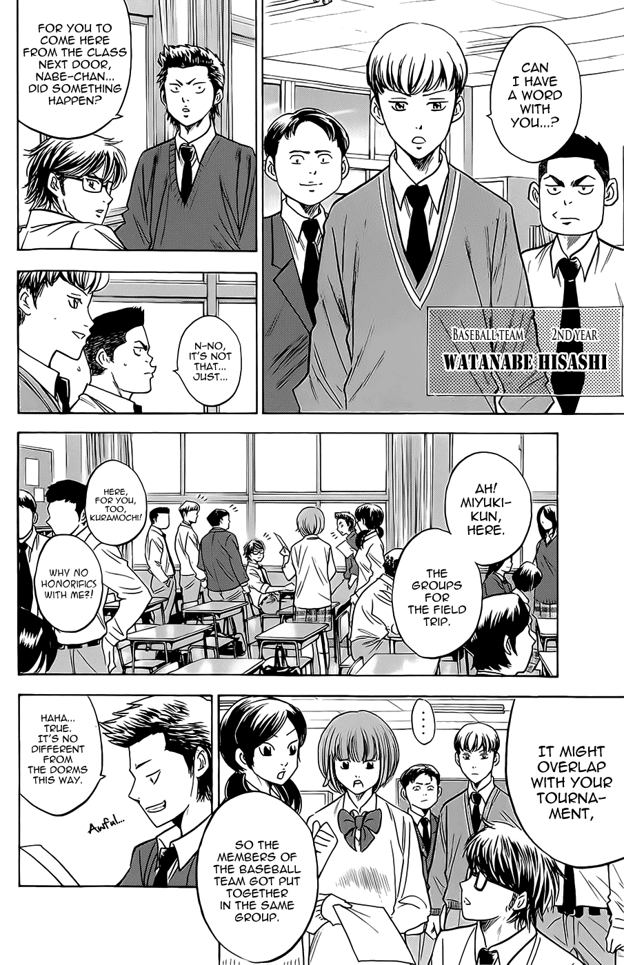 Daiya no A Chapter 258 page 4 - Chapter 258: Stone