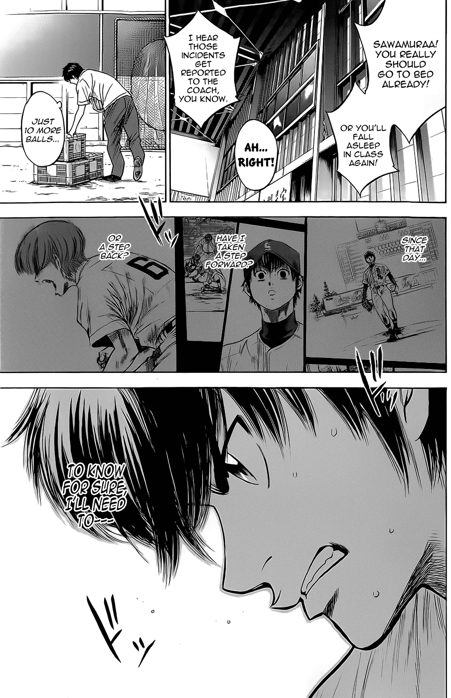 Daiya no A Chapter 260 page 15 - Chapter 260: Back or Forward?
