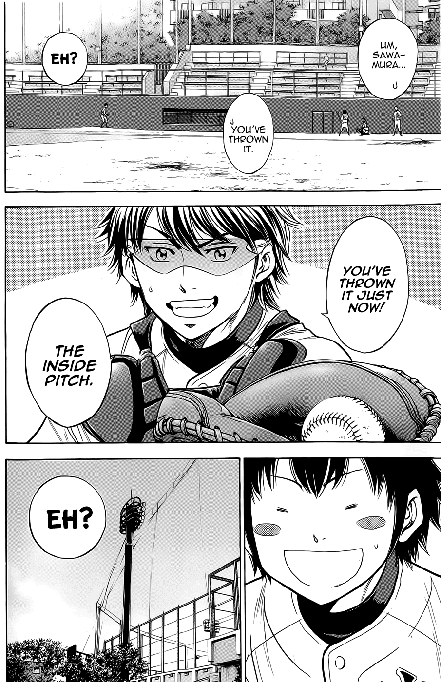 Daiya no A Chapter 261 page 12 - Chapter 261: You've Thrown It