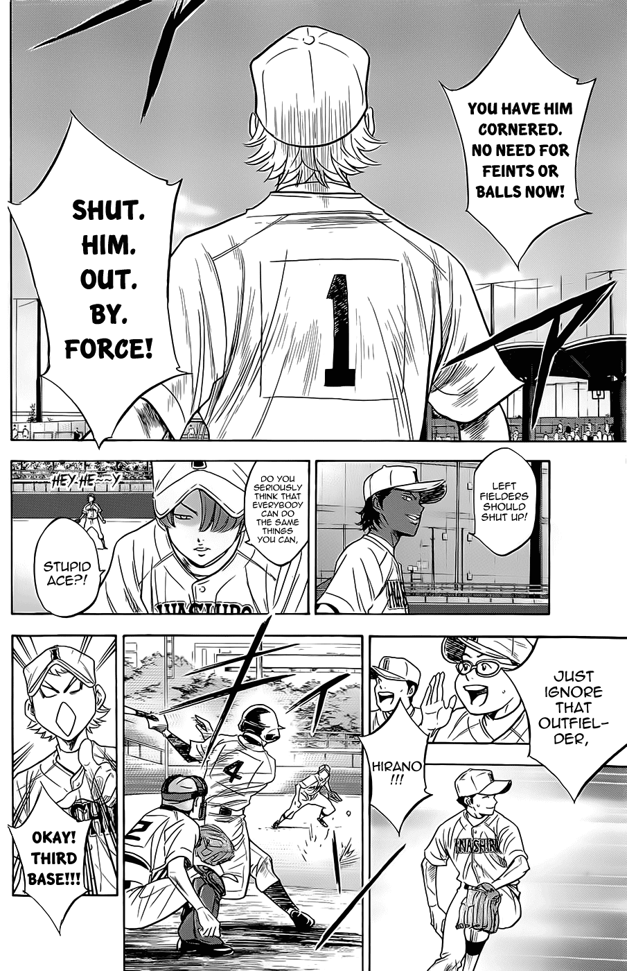 Daiya no A Chapter 261 page 14 - Chapter 261: You've Thrown It