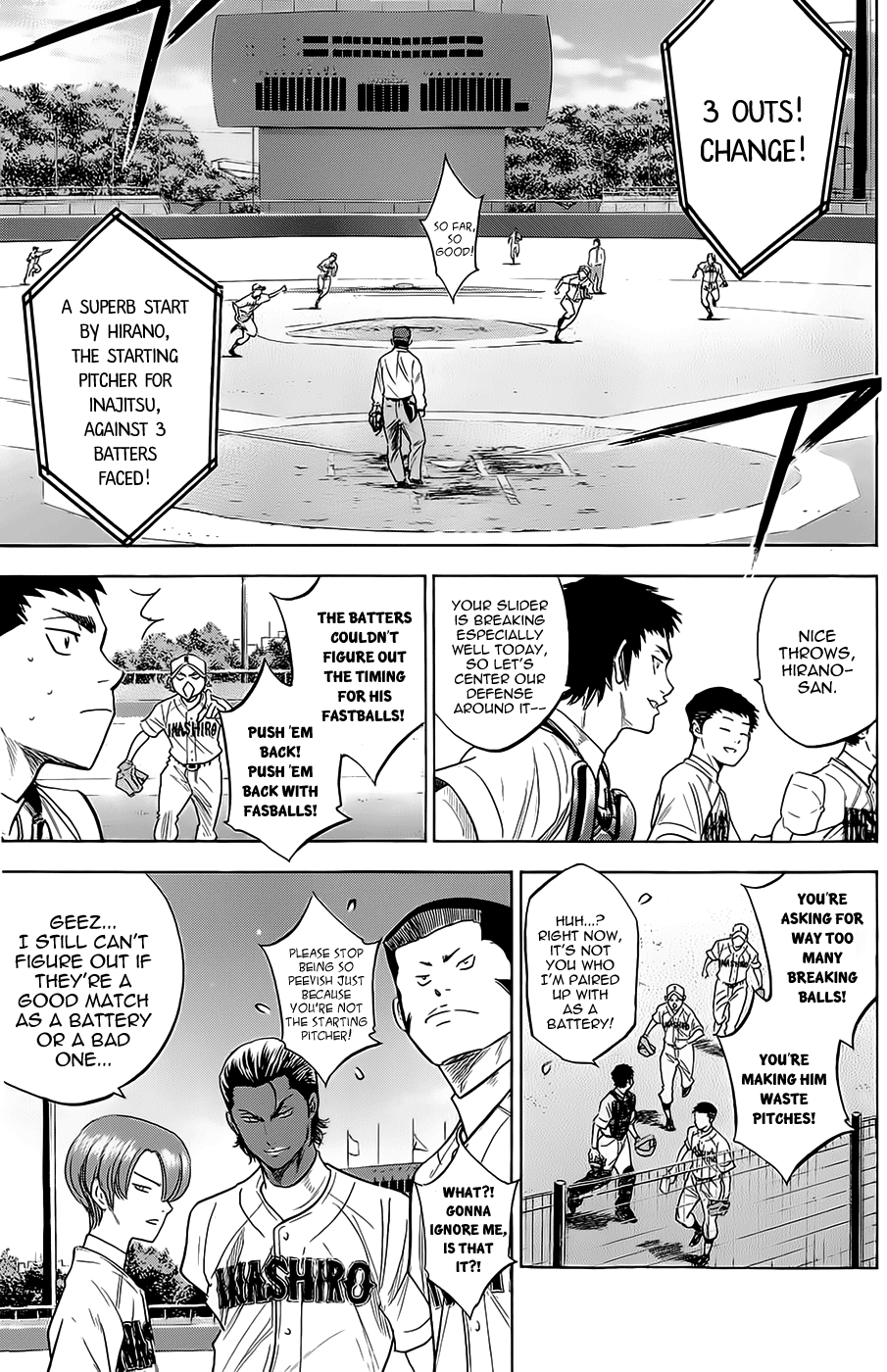 Daiya no A Chapter 261 page 15 - Chapter 261: You've Thrown It
