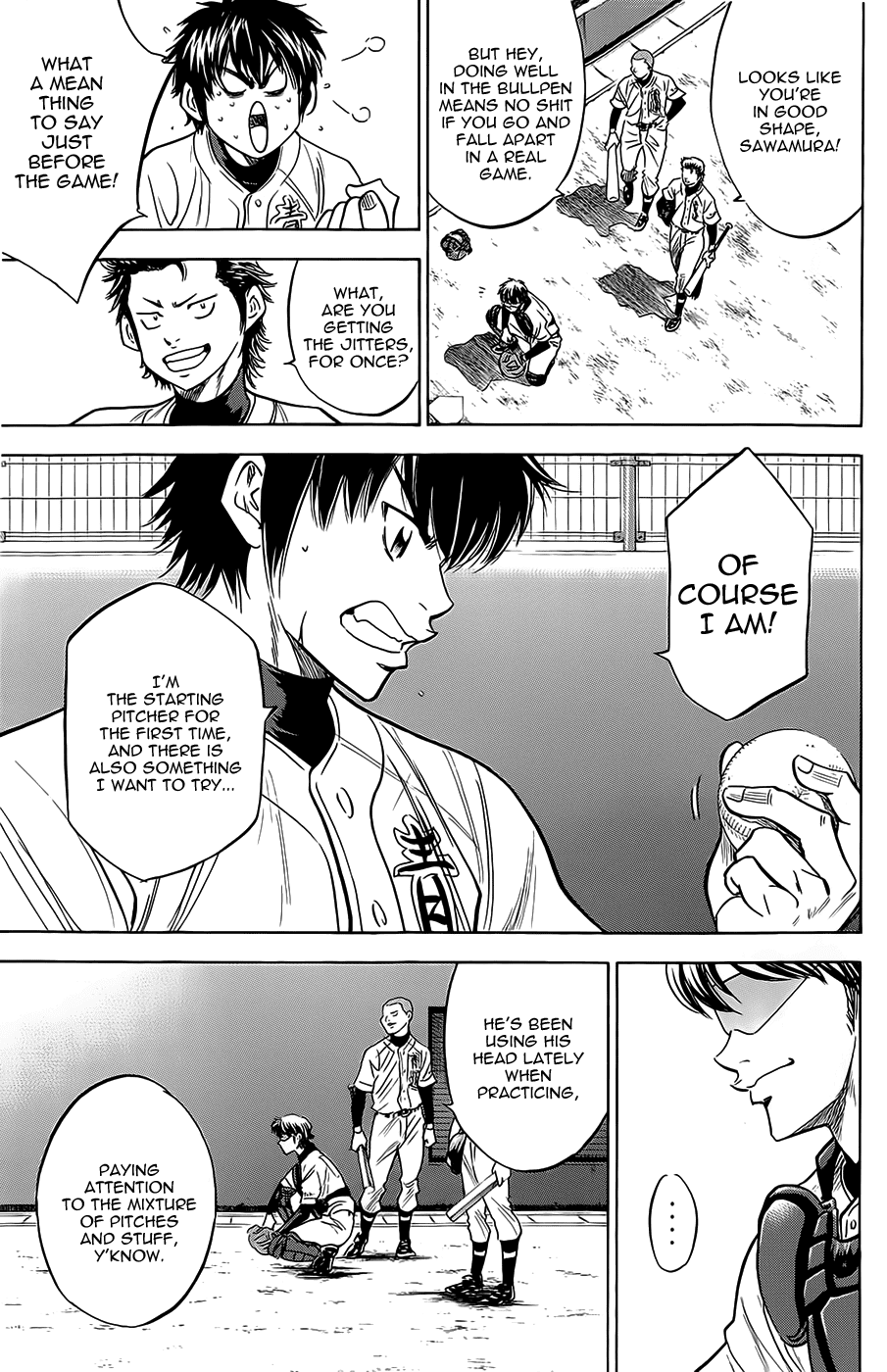 Daiya no A Chapter 261 page 7 - Chapter 261: You've Thrown It