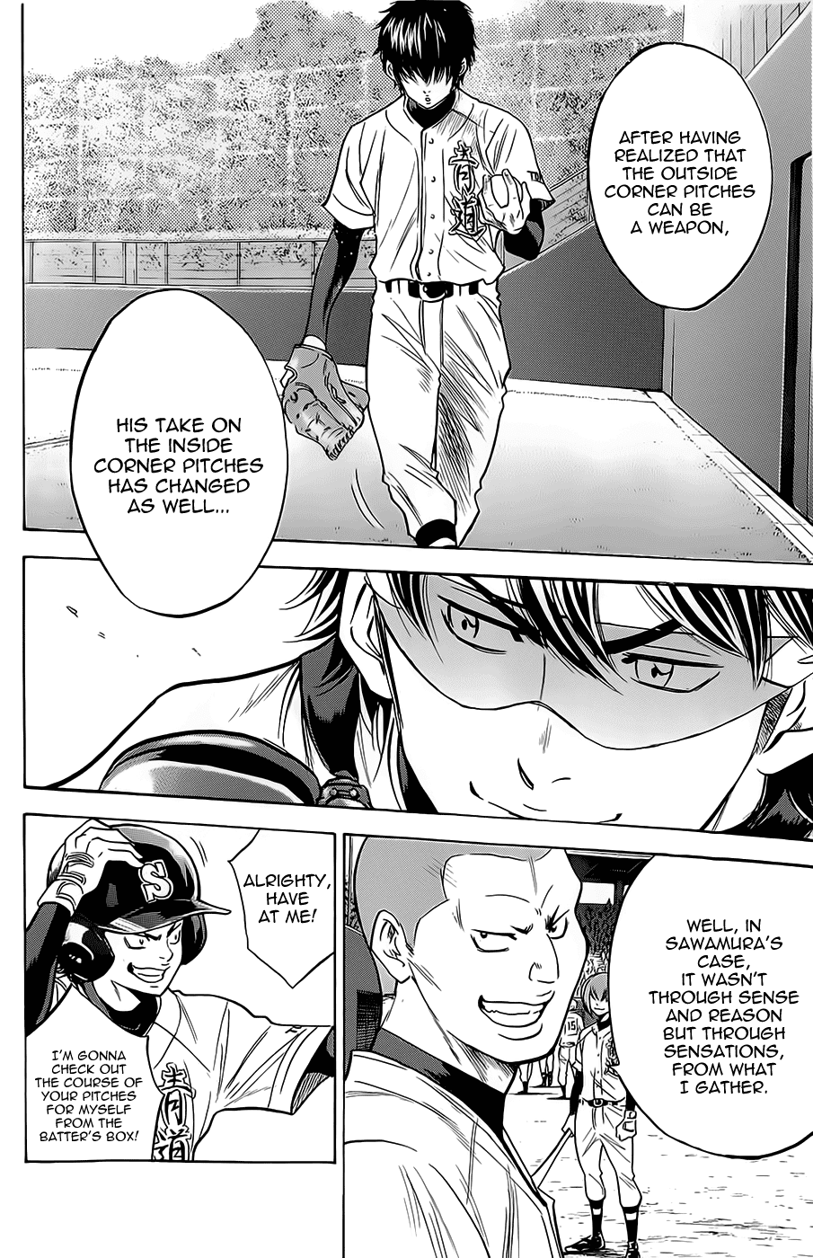 Daiya no A Chapter 261 page 8 - Chapter 261: You've Thrown It