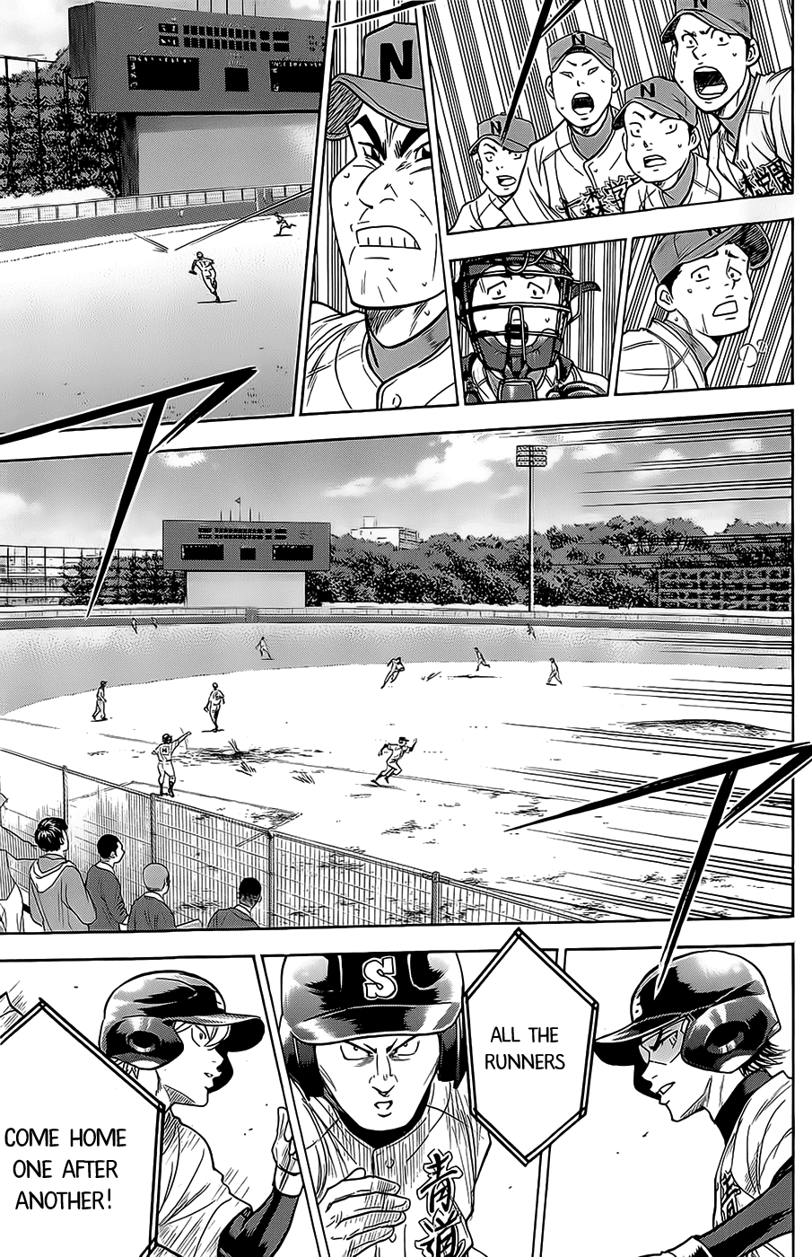 Daiya no A Chapter 262 page 11 - Chapter 262: Big Inning