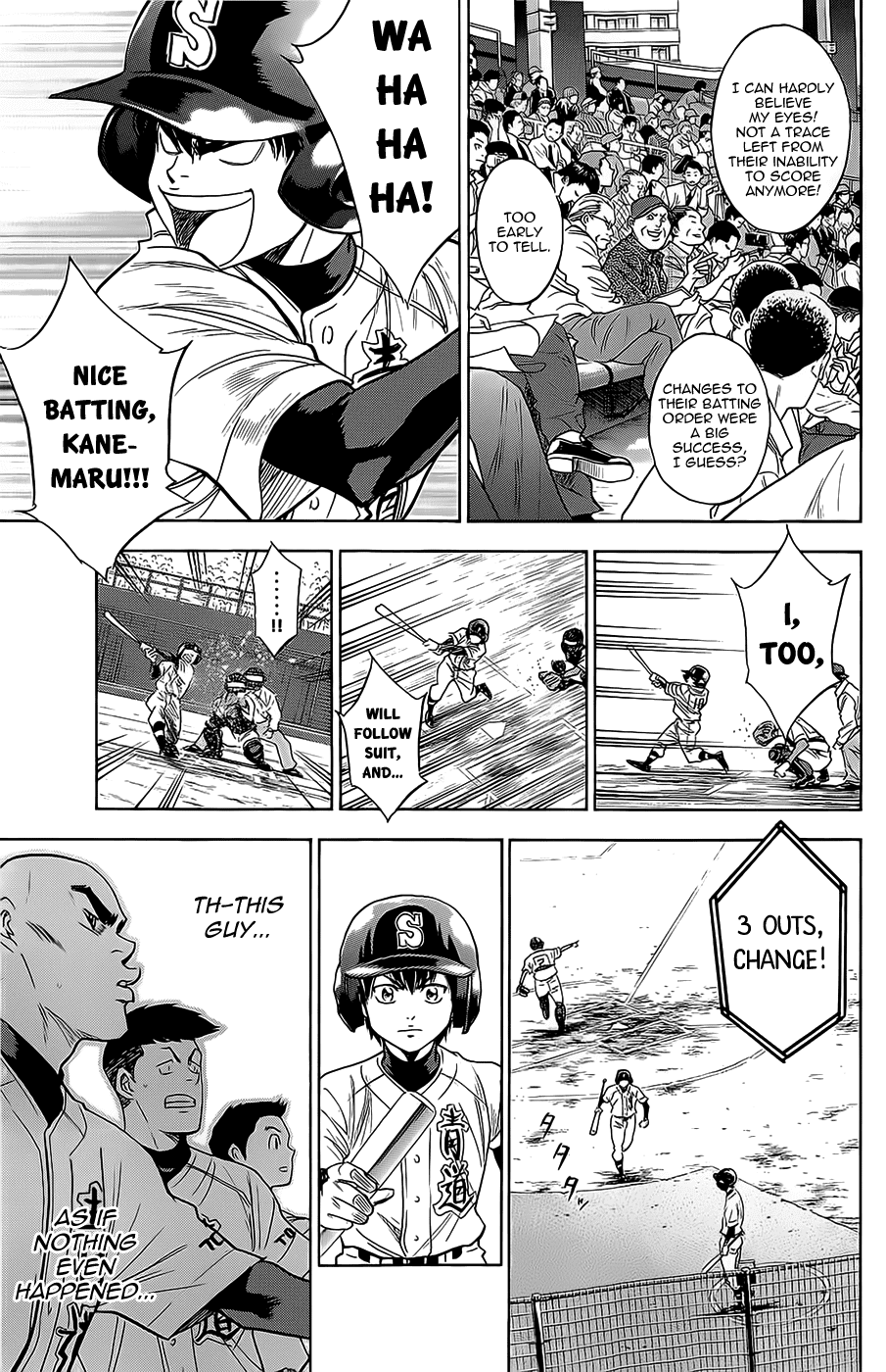Daiya no A Chapter 262 page 13 - Chapter 262: Big Inning