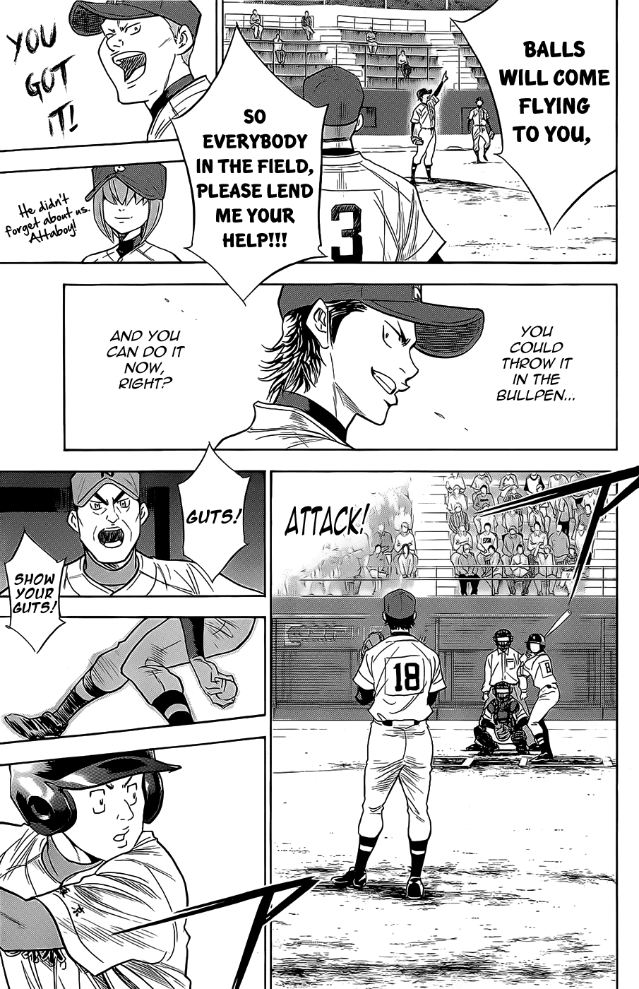 Daiya no A Chapter 262 page 17 - Chapter 262: Big Inning