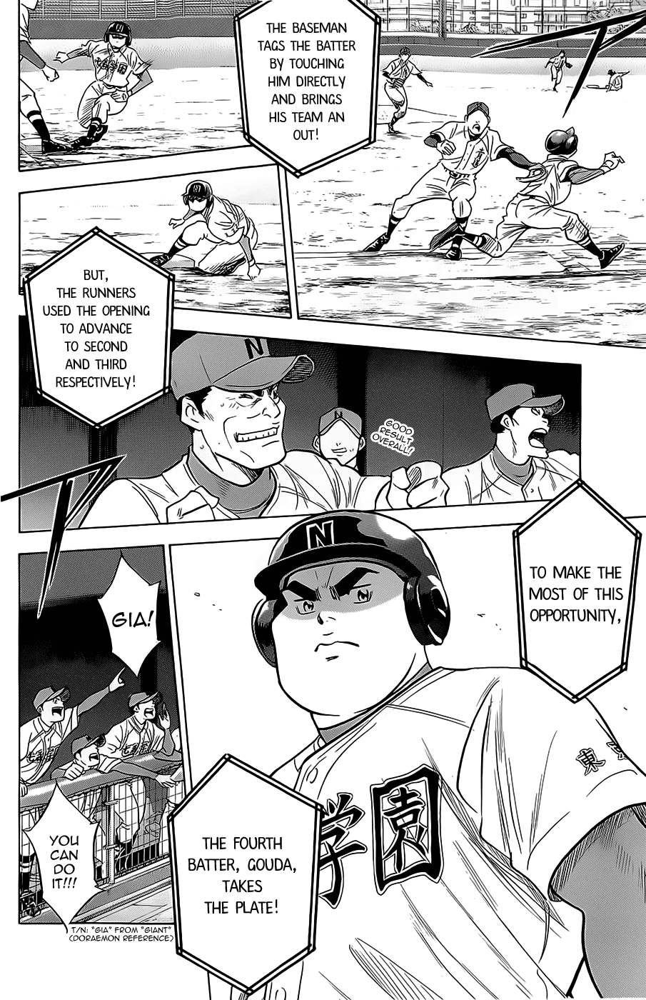 Daiya no A Chapter 263 page 12 - Chapter 263: From the Bottom of Your Heart