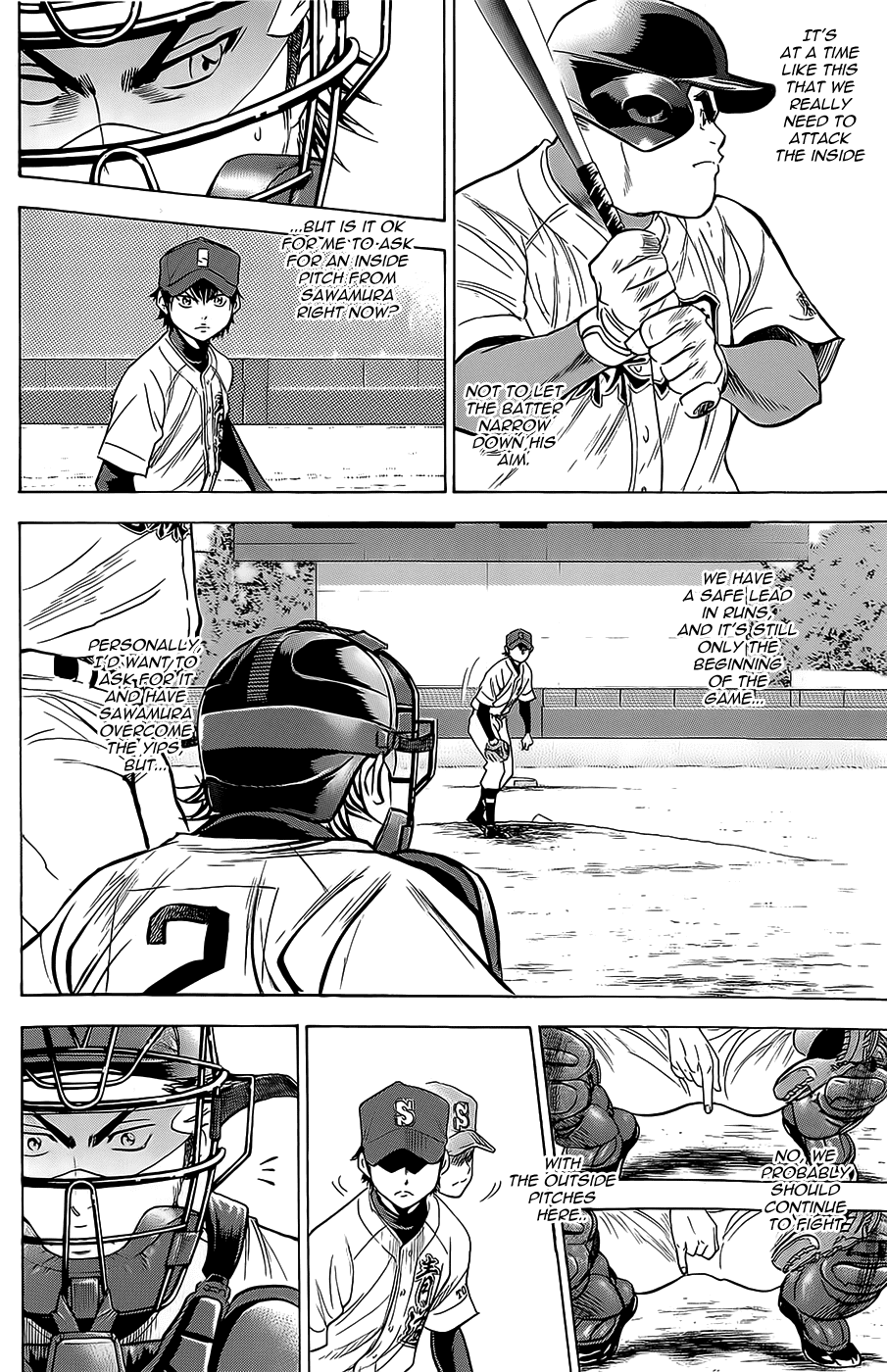 Daiya no A Chapter 263 page 18 - Chapter 263: From the Bottom of Your Heart