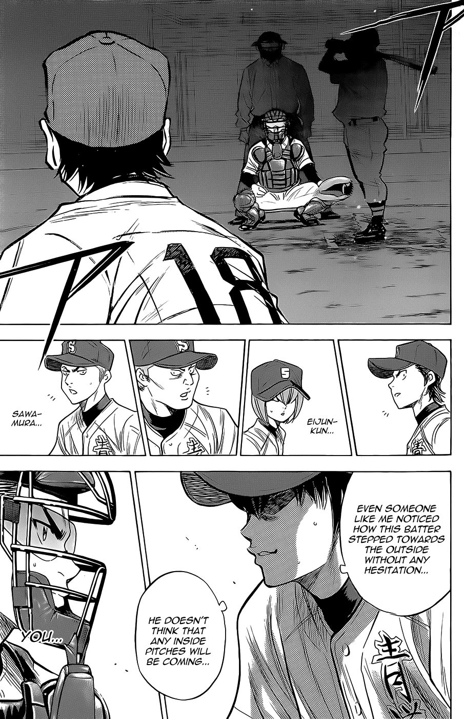 Daiya no A Chapter 263 page 19 - Chapter 263: From the Bottom of Your Heart
