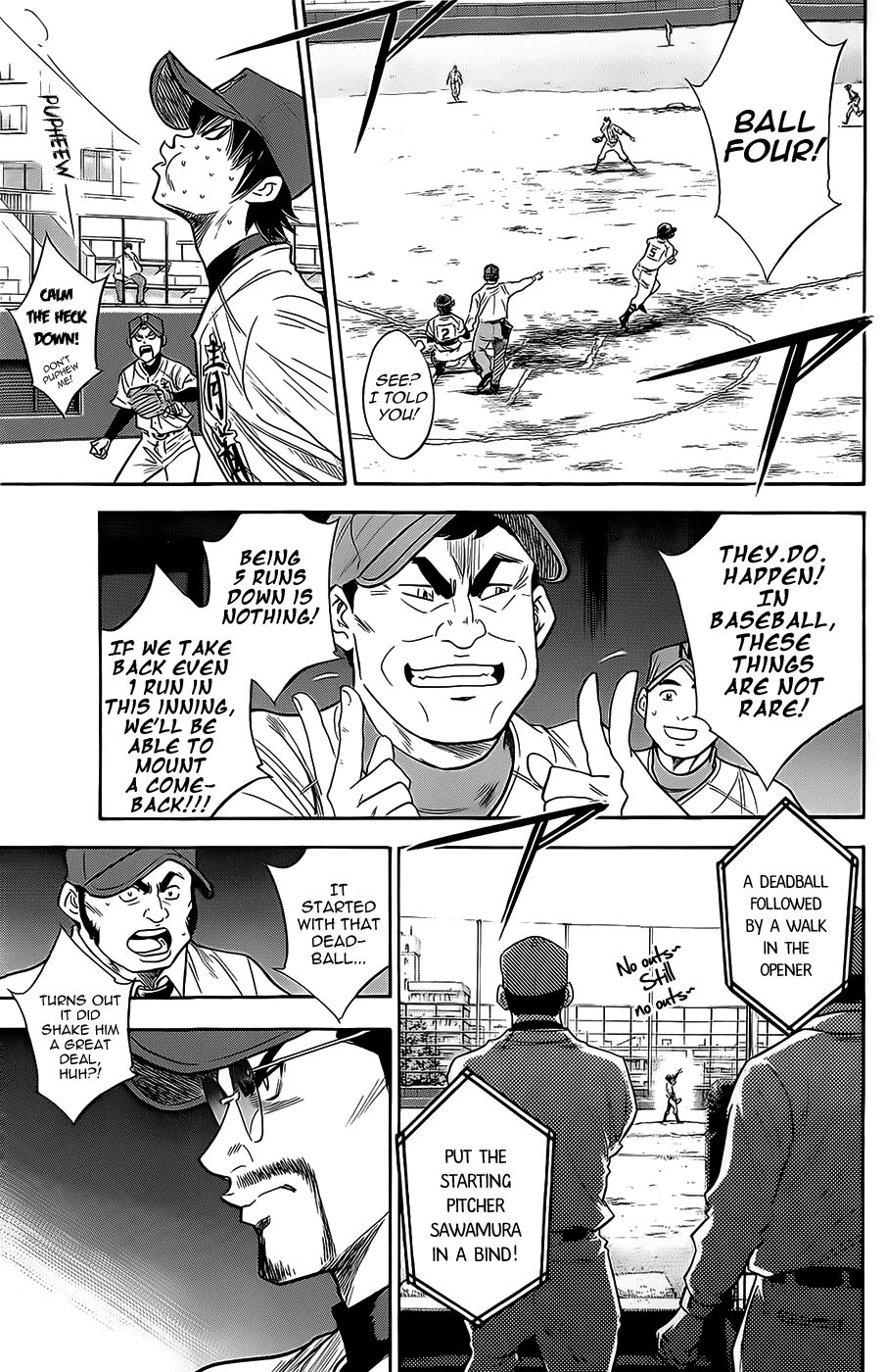 Daiya no A Chapter 263 page 9 - Chapter 263: From the Bottom of Your Heart