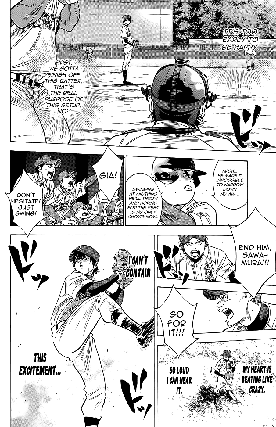 Daiya no A Chapter 264 page 10 - Chapter 264: Flower