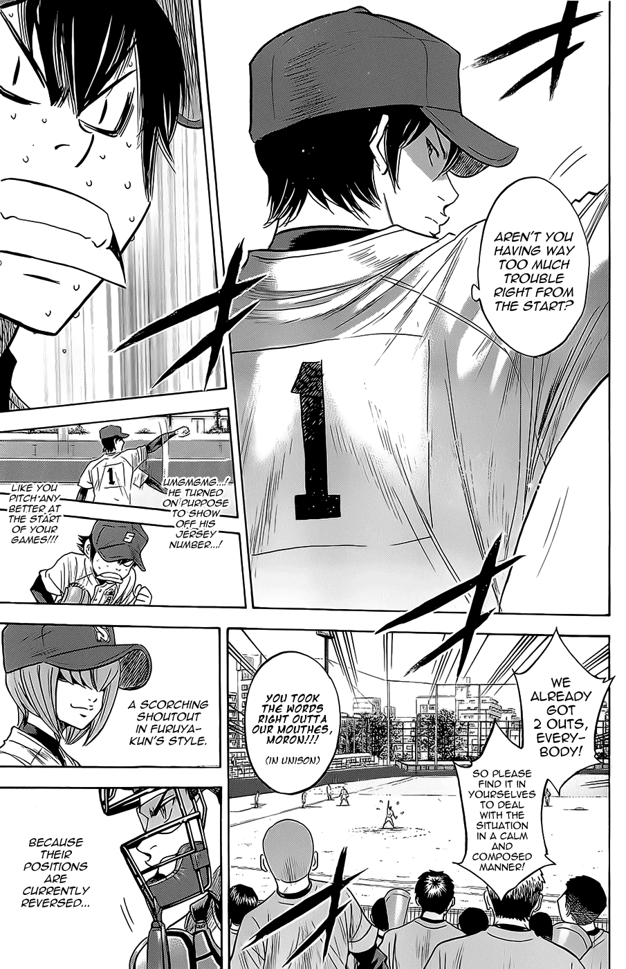 Daiya no A Chapter 264 page 15 - Chapter 264: Flower