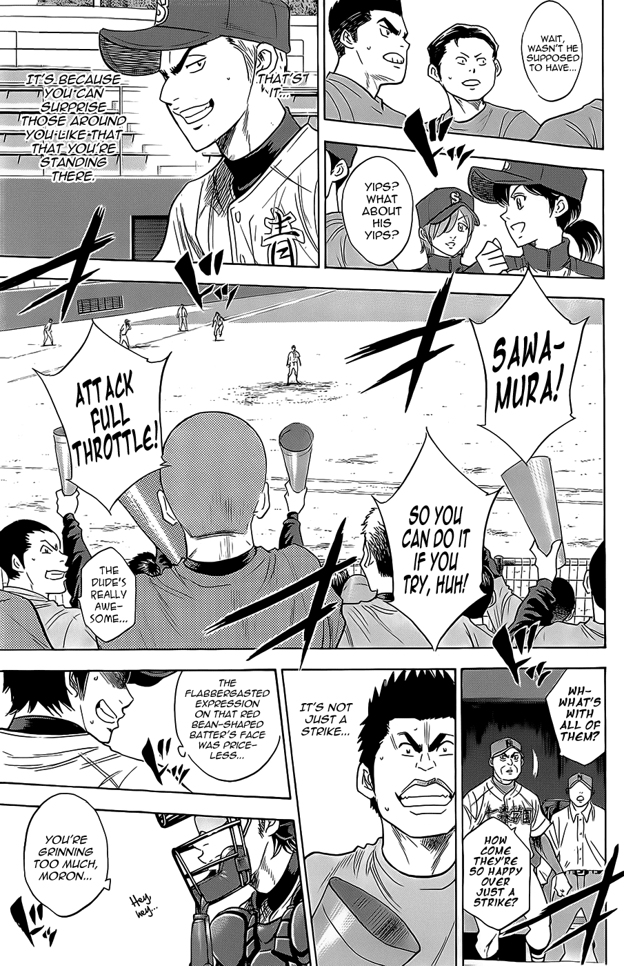 Daiya no A Chapter 264 page 9 - Chapter 264: Flower