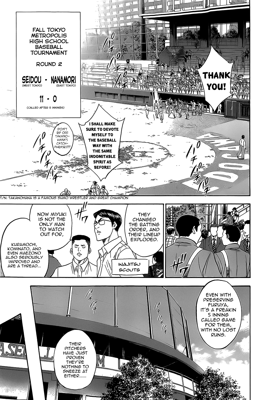 Daiya no A Chapter 265 page 11 - Chapter 265: Starting Line