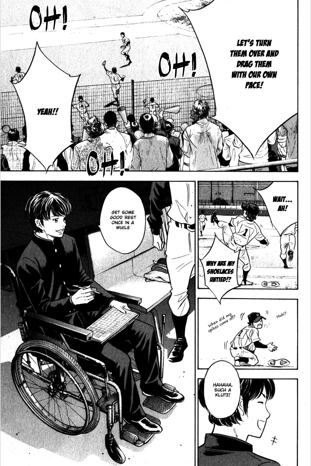 Daiya no A Chapter 266 page 14 - Chapter 266: Dominating From Bottom
