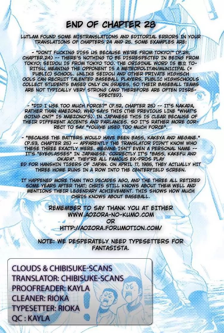Daiya no A Chapter 28 page 20 - Chapter 28 : I Will Be Waiting For You