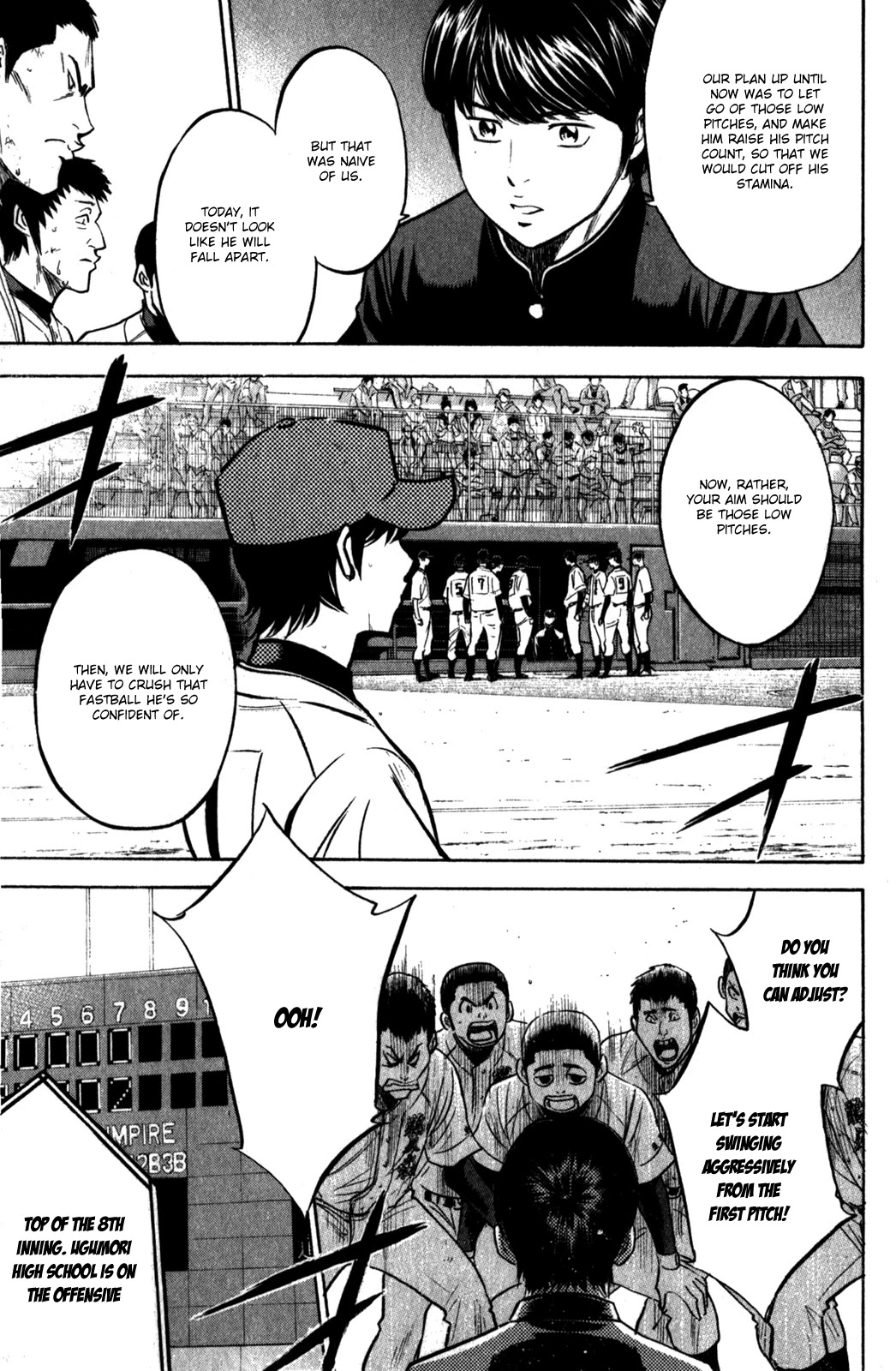 Daiya no A Chapter 282 page 4 - Chapter 282: Role