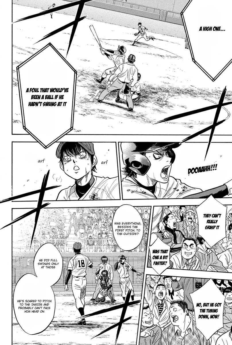 Daiya no A Chapter 289 page 14 - Chapter 289: The Enemy Within, The Enemy Ahead