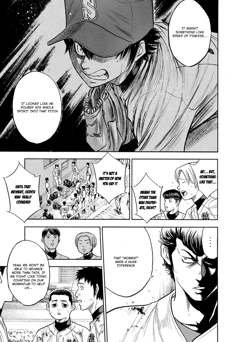 Daiya no A Chapter 291 page 18 - Chapter 291: Uncompromising Challenge