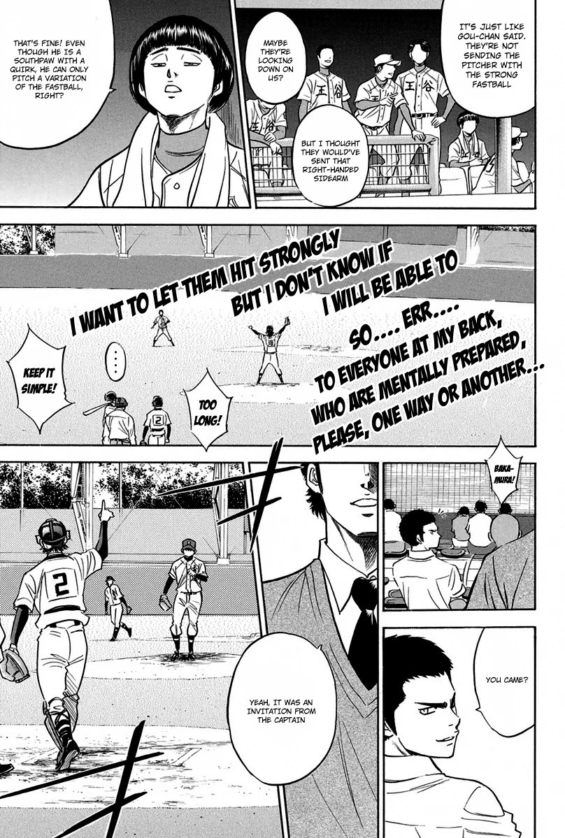 Daiya no A Chapter 301 page 18 - Chapter 301: Impromptu Preformance
