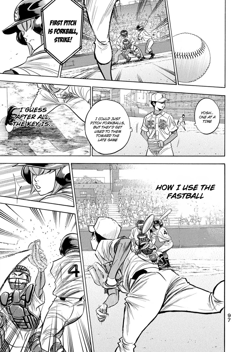 Daiya no A Chapter 306 page 12 - Chapter 306: The Stand's Intellect