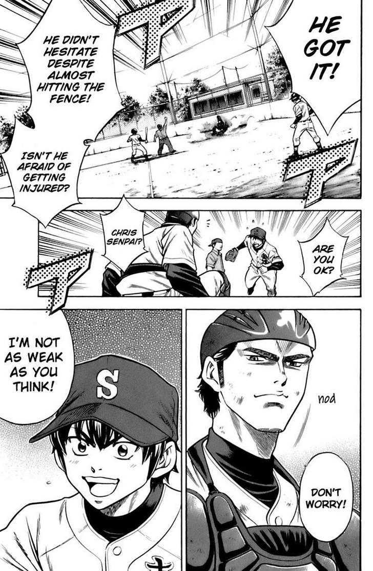 Daiya no A Chapter 31 page 15 - Chapter 31 : Last Official Match