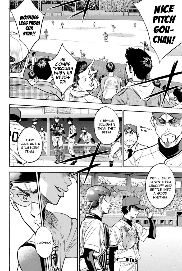 Daiya no A Chapter 310 page 12 - Chapter 310: Lively Motion