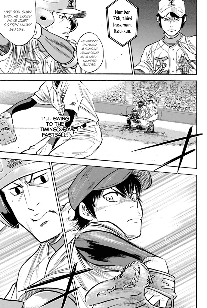 Daiya no A Chapter 310 page 17 - Chapter 310: Lively Motion